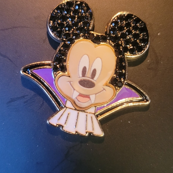 Disney X Baublebar Mickey Vampire Halloween Earrings NEW - Picture 2 of 3
